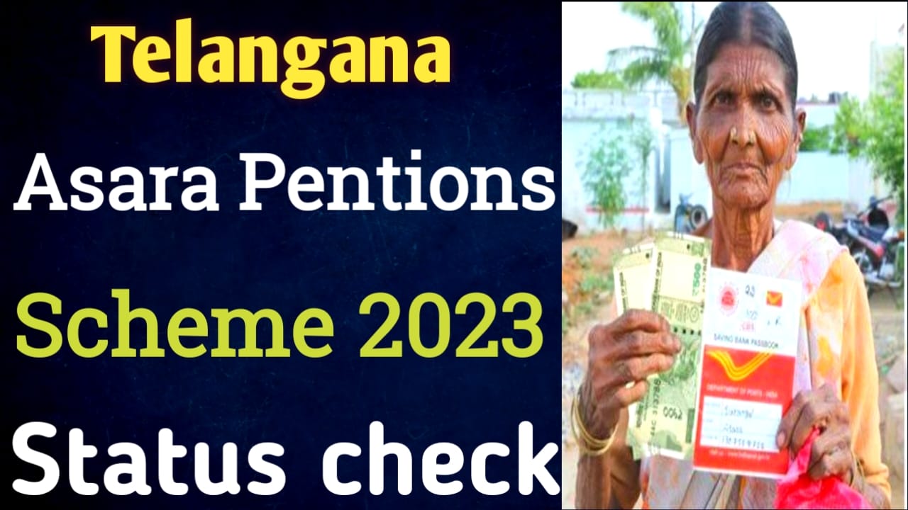 Telangana Aasara Pensions